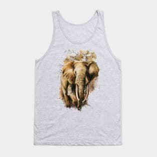 Elephant Painting Tank Top